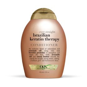 OGX Ever Straight Brazilian Keratin Therapy Conditioner  385ml