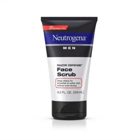 Neutrogena Men Razor Defense Face Scrub - 124ml