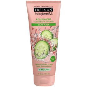 Freeman Rejuvenating Cucumber + Pink Salt Clay Mask 175ml