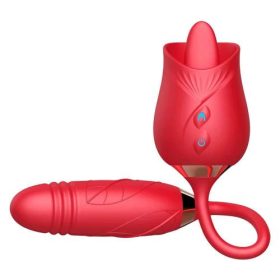 Rose Vibrator - Licking