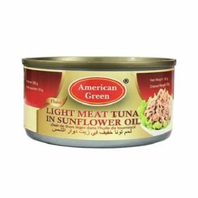 American Green Light Meat Tuna in Sunflower Oil - 185gm