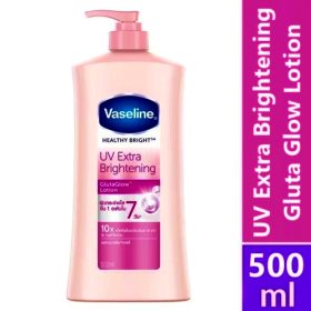 Vaseline Healthy Bright UV Extra Brightening Gluta Glow Lotion 500ml