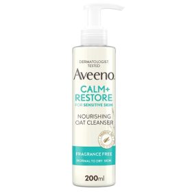 Aveeno Calm + Restore Nourishing Oat Cleanser 200ml