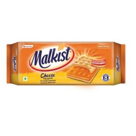 Malkist Crunchy Layer Crackers - Cheese, 138g