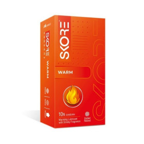 Skore Warm Condoms - 10 Condoms