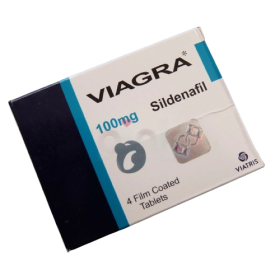 Viatris Viagra 100mg Sildenafil 4 Film Coated Tablets