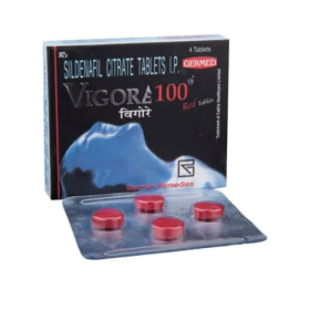 Vigore 100 Sildenafil Citrate Tablets IP 100mg - 4 Viagra Tablets
