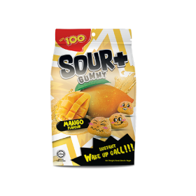 Sour+ Gummy Mango 95g