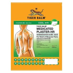 Tiger Balm Medicated Plaster-HR Cool - 2 Plaster For Relief of Muscular Pains