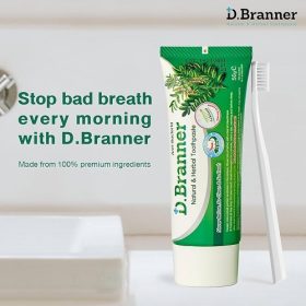 D.Branner Natural & Herbal Toothpaste 50g