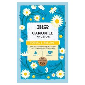 Tesco Camomile Infusion 40 Bags