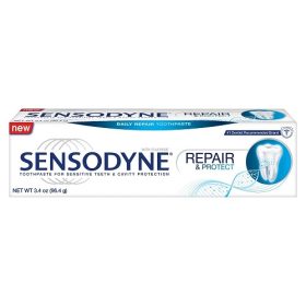 Sensodyne toothpaste for sensitive teeth, repair & protect - 96.4g
