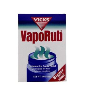 Vicks Vaporub Relieves 6 Cold Symptoms 100g