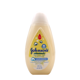 Johnson's Cottontouch Top To Toe Bath For Hair And Body 200ml