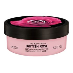 The Body Shop British Rose Instant Glow Body Butter 200ml