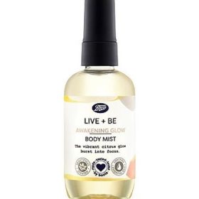 Boots Live + Be Awakening Glow Body Mist 100ml