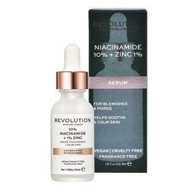 Revolution Skincare - Blemish and Pore Refining Serum - 10% Niacinamide + 1% Zinc - 30m