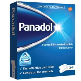 Panadol Paracetamol 500mg 24 Tablets