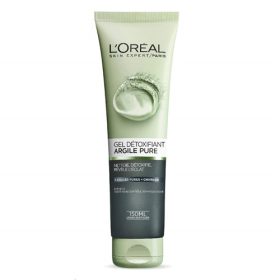 Pure Clay Charcoal Detoxifying Gel Face Wash 150ml