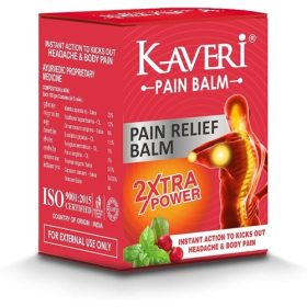 Kaveri Pain balm 2X Xtra PowerAyurvedic balm