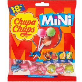 Chupa Chups Mini Assorted Flavour Mini Lollipops - 18 Mini Lollipop