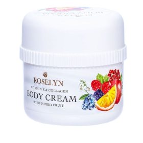 Roselyn Vitamin E & Collagen Body Cream with Mixed Fruit 400g