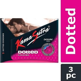 KamaSutra Dotted Condoms Desire Series - 3 Dotted Condoms
