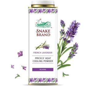 Snake Brand French Lavender Prickly Heat Cooling Powder Relaxing 280g