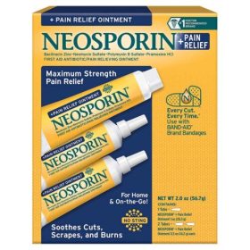 Neosporin Antibiotic+Pain Relief Ointment 3 pack