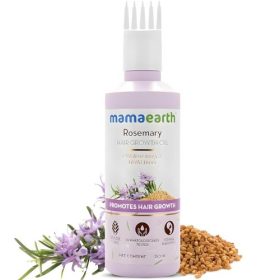 Mamaearth Rosemary Hair Oil for Hair Growth & Hair Fall Control with Fenugreek Seed | 150ml
