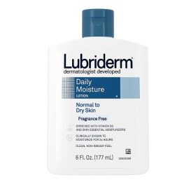 Lubriderm Daily Moisture Body Lotion - Fragrance Free - 177ml