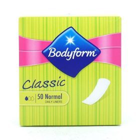 Body Form - Daily Liners Classic 50 Pads