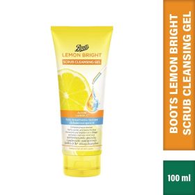 Boots Lemon Bright Scrub Cleasing Gel 100ml