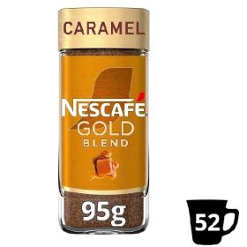 Nescafe Gold Blend Rich Caramel Flavoured Instant Coffee 95g