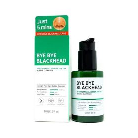 Some By Mi Bye Bye Blackhead 30 Days Miracle Green Tea Tox Bubble Cleanser - 120g