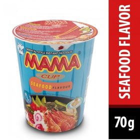 Mama Cup Instant Noodles Seafood Flavour 70g
