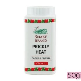 Snake Brand Prickly Heat Cooling Powder Classic 50g