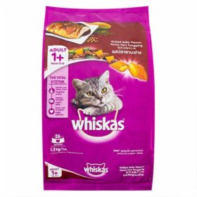 Whiskas Adult Grilled Saba Cat Food 1.2kg