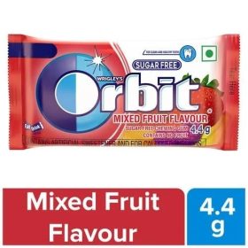 Orbit Mix Fruit Flavour SugarFree Gum 4.4g