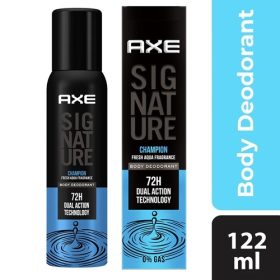 Axe Signature Champion Fresh Aqua Fragrance Body Deodorant 122ml