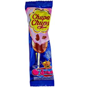 Chupa Chups Bubble Gum Filled Lollipop Cola Flavour 12g