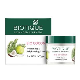 Biotique Bio Coconut Whitening & Brightening Cream 50g