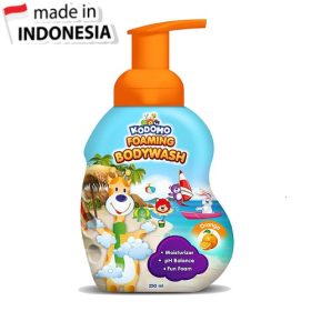 Kodomo Kids Orange Foaming Bodywash 250ml