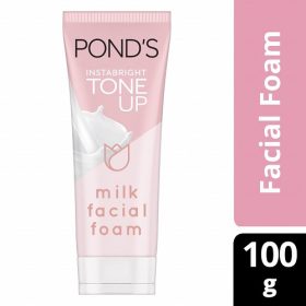 Pond's InstaBright Tone Up Milk Facial Foam - 100g