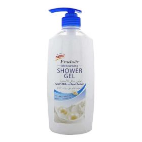 Fruiser Moisturising Goat's Milk With Pearl Protein Shower Gel 800ml