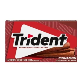 Trident    Cinnamon    Sugar   Free  Gum