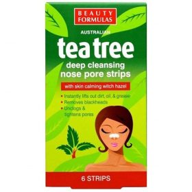 Beauty Formulas Australian Tea Tree Deep Cleansing Nose Pore Strips - 6 Strips