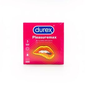 Durex Pleasuremax With Ribs & Dots 3Pcs Pack
