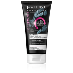 EVELINE Facemed+ Purifying Facial Wash Gel With Activated Carbon 150ml