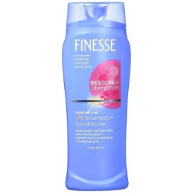 Finesse Moisturizing 2 in 1 Shampoo & Conditioner 384ml